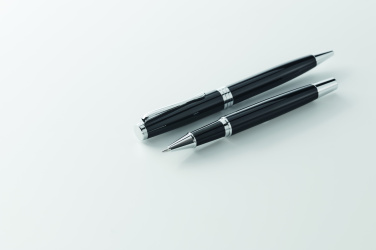 Logo trade promotional items image of: Ball pen and roller set